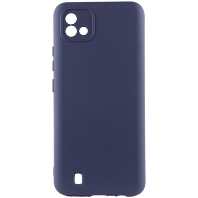 Чехол Silicone Lakshmi A Full Camera для Realme C11 2021 Синий / Midnight Blue 66443