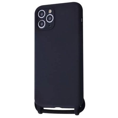 Чехол со шнурком WAVE Lanyard Case для Iphone 12 Pro Max Black 56251