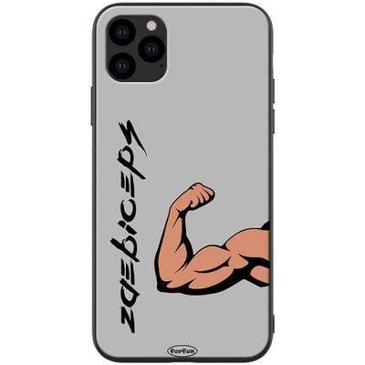 Чохол ForFun для Iphone 11 Pro Max Біцепс / Сірий 39548