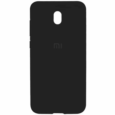 Чехол Silicone Cover для Xiaomi Redmi 8A Черный / Black 38006