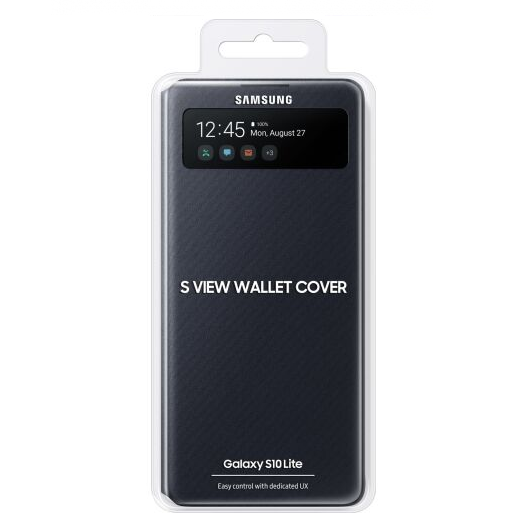 Чехол-книжка Wallet Cover для Samsung Galaxy S10 lite G770F Черный / Black 68146
