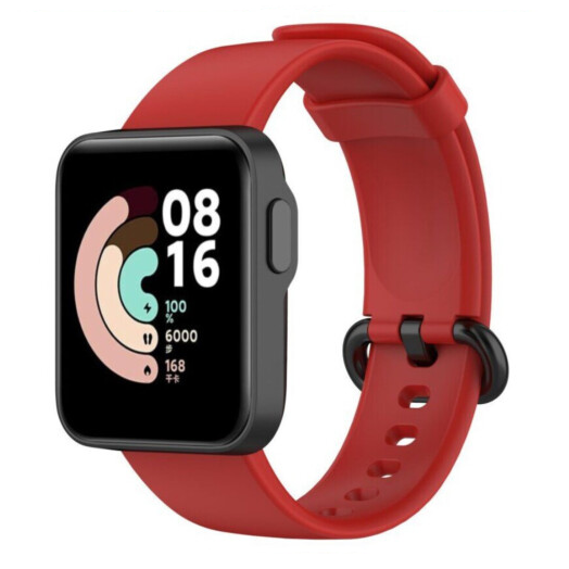 Ремінець Stez для Mi Watch Lite Red