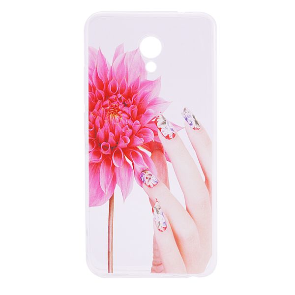 Чехол Cute Print для Meizu M5 Flowers fingers 6094