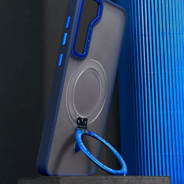 Чохол WAVE Attraction MagSafe для Samsung Galaxy S23 Ultra Blue 84691