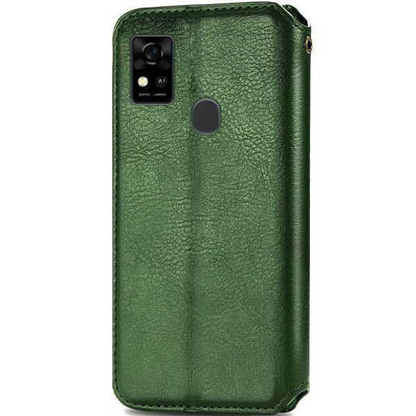Чехол-книжка ETMA Cub для ZTE Blade A31 Зеленый 58989