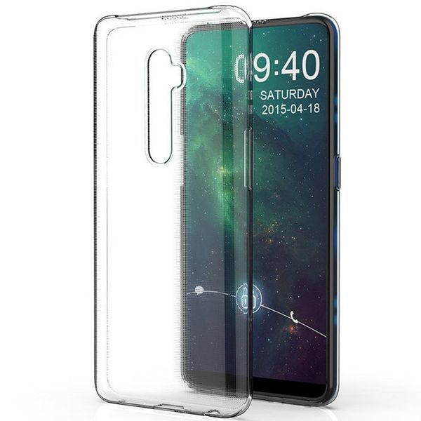 Чехол Stez для Oppo Reno 2 Прозрачный 45994