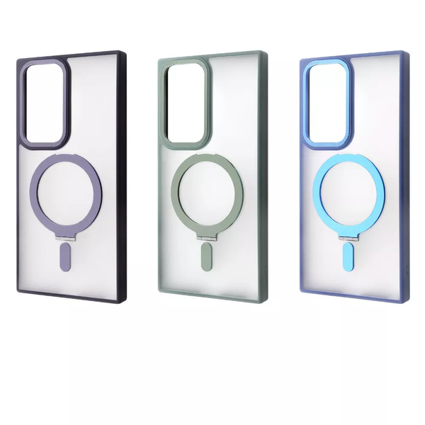 Чохол WAVE Attraction MagSafe для Samsung Galaxy S23 Ultra Blue 84691