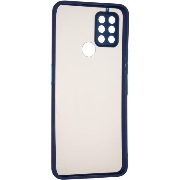 Чохол Delius Bumper Mat Case для Tecno Pova Blue 59404