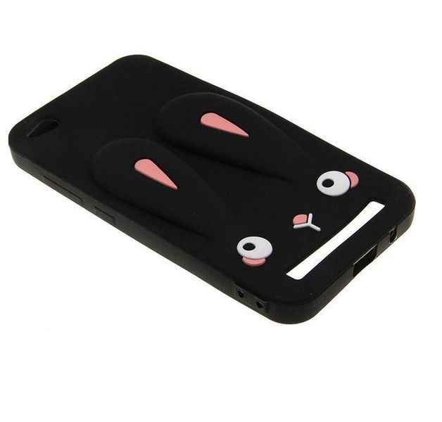 Чехол 3D TOTO Silicone Rabbit для Xiaomi Redmi 5A Black 41645