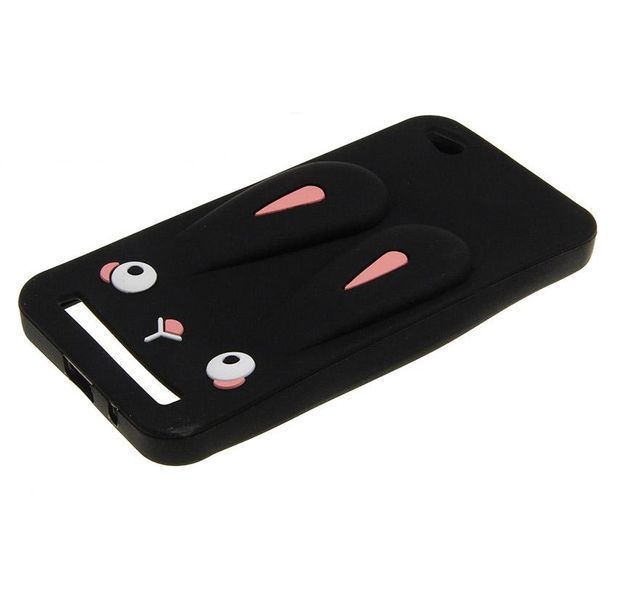 Чехол 3D TOTO Silicone Rabbit для Xiaomi Redmi 5A Black 41645