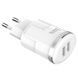 Сетевое зарядное устройство Hoco C38A 2USB 2.4A White 42867 5