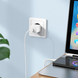 Мережевий зарядний пристрій HOCO N26 QC3.0 1USB 18W White 86595 5
