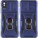 Протиударний чохол Camsh Army Ring для Xiaomi Redmi 9A Синій / Navy 68855 1