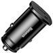 Автомобильное зарядное устройство Baseus Square Metal PD 3.0 Quick Charge 4.0 + 30W USB + Type-C Black 47300 3