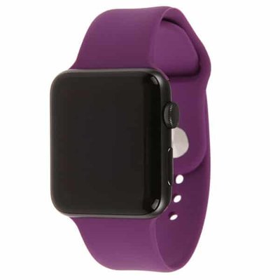 Ремінець Silicone для Apple Watch 42/44/45/49 mm Purple 37822