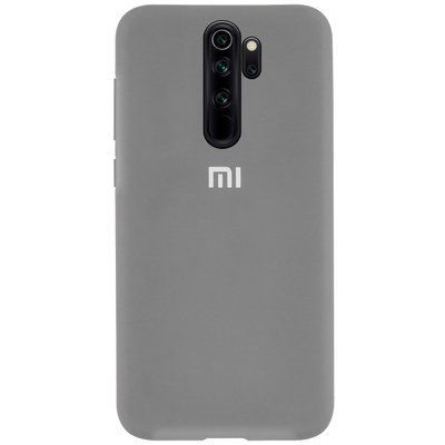 Чохол Silicone Cover для Xiaomi Redmi Note 8 Pro-Gray 36494