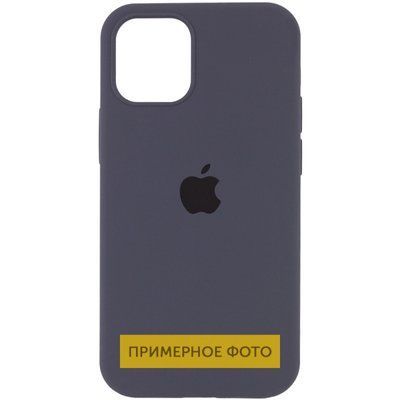 Чохол Silicone Case для Iphone 16 Pro Max Сірий / Dark Gray