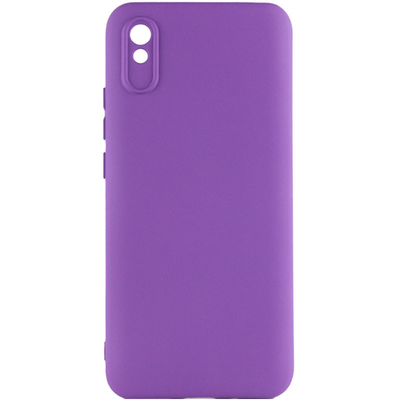 Чохол Silicone Lakshmi A Full Camera для Xiaomi Redmi 9A Фіолетовий / Purple 63166