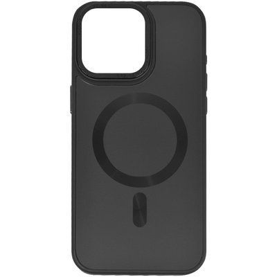 Чохол TPU+Glass Sapphire Midnight MagSafe для Iphone 15 Pro Чорний / Black 81238