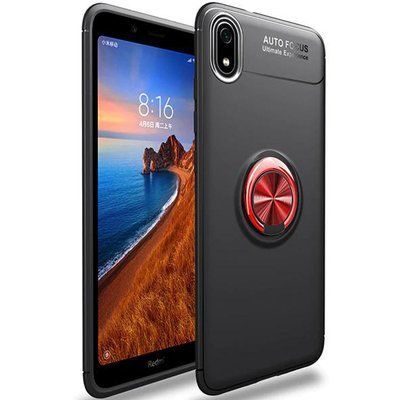 Чехол Din Color Magnet Ring для Xiaomi Redmi 7A Красный 34423