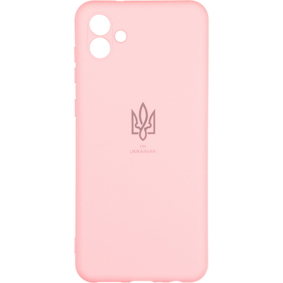 Чехол патриотический I am Ukrainian для Samsung Galaxy A04 Розовый 68756