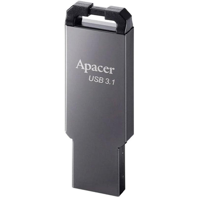 Флеш-память Apacer AH360 USB 3.1 64Gb Metal Ashy 81038