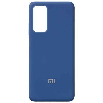 Чехол Silicone Cover для Xiaomi Mi 10T / Mi 10T Pro Синий / Navy Blue 52583
