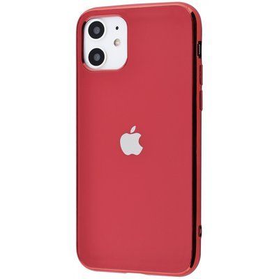 Чохол Matte LOGO для Iphone 11 Червоний / Red 47454