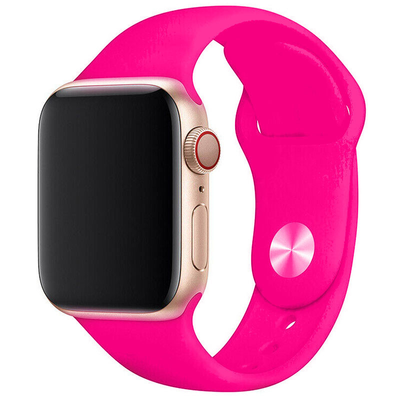 Ремешок Silicone Sport Band для Apple Watch 42/44/45/49 mm M Barbie pink 69262