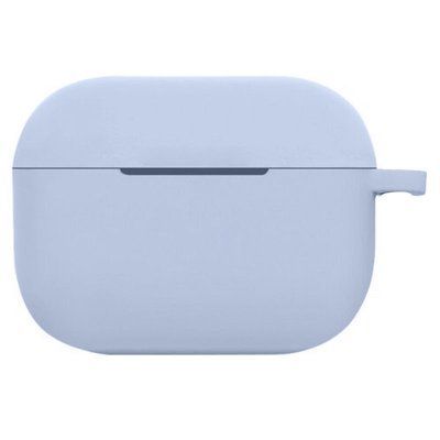 Чохол Silicone New з карабіном для Apple Airpods Pro Сірий / Lavender Gray 60853