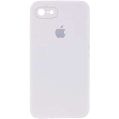 Чохол Silicone Case Square для Iphone 7 / 8 / SE 2020 Білий / White 56986