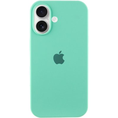 Чохол Silicone Case для Iphone 16 Plus Бірюзовий / Marine Green