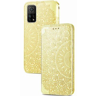 Чехол-книжка ETMA Mandal для Xiaomi Mi 10T / Mi 10T Pro Желтый 50071