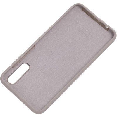Чехол Silicone Cover для Samsung Galaxy A70 2019 A705 Серый / Grey 39099