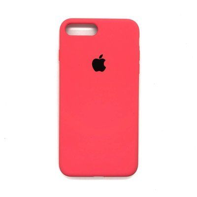 Чехол Silicone Case 360 для Iphone 7 Plus / 8 Plus Ярко-розовый 36144