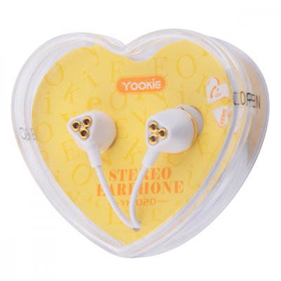 Наушники Yookie YK1020 Golden 52401