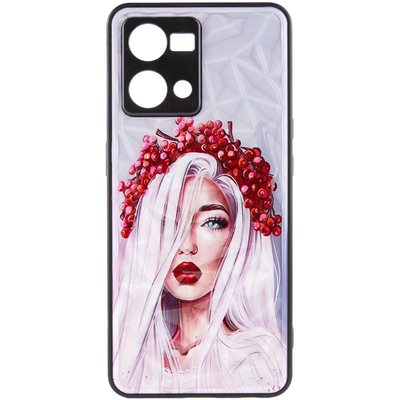 Чехол PrismaLedi для Oppo Reno 7 4G Ukrainian Girl 80381