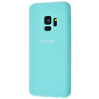 Чехол Silicone Cover для Samsung Galaxy S9 G960 Бирюзовый 34758
