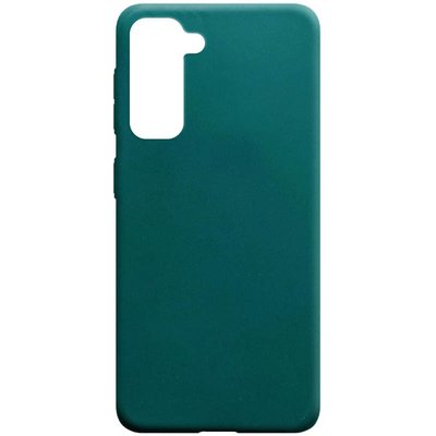 Чехол Matte для Samsung Galaxy S21 Зеленый / Forest green 53892