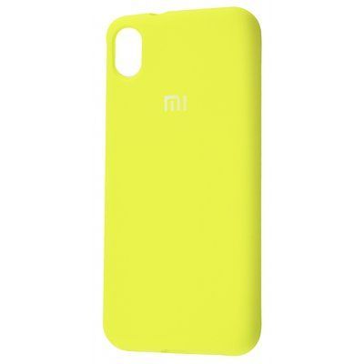 Чохол Silicone Cover для Xiaomi Redmi 7a Жовтий 35883