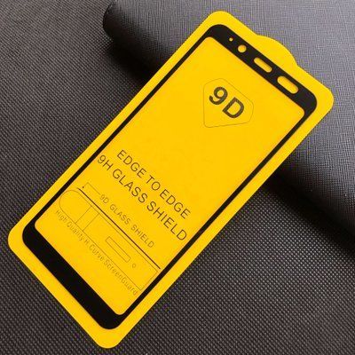Захисне скло 9D Full для Samsung Galaxy A6 2018 A600 Black 35579