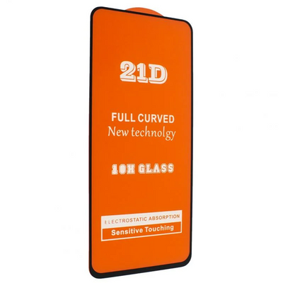 Захисне скло 21D Full Glue Glass для Xiaomi Redmi Note 10 Pro / 11 Pro / 11 Pro 5G / 12 Pro / 14 5G / Poco M7 Pro 5G Black