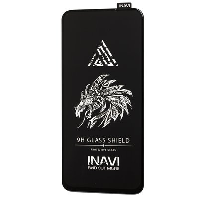 Защитное стекло Inavi Premium для iPhone 14 / 13 / 13 Pro Black 60953