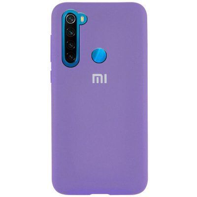 Чохол Silicone Cover для Xiaomi Redmi Note 8T Бузковий / Dasheen 38528