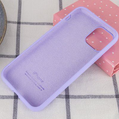Чехол Silicone Case для Iphone 12 Pro Max Сиреневый / Dasheen 47146