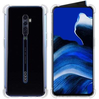 Противоударный Чехол Stez для Oppo Reno 2 Прозрачный 45995