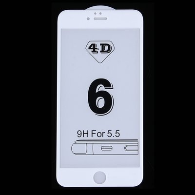 Защитное стекло Full Glue для Iphone 6 Plus / 6s Plus White 36030