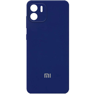 Чехол Silicone Full Camera AA для Xiaomi Redmi A1 Темно-синий / Midnight blue 66896