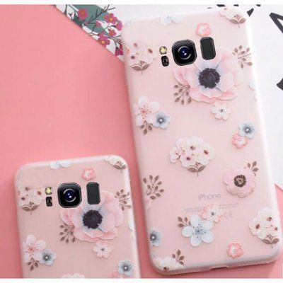 Чехол Matte Soft Touch для Samsung G950 Galaxy S8 Цветы 32516