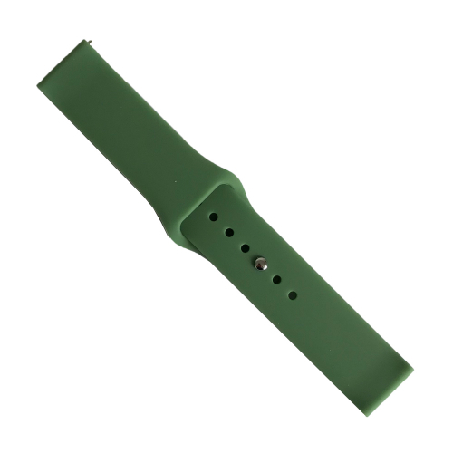 Ремешок Silicone Sport для Xiaomi Amazfit / Samsung 20 mm Pine green